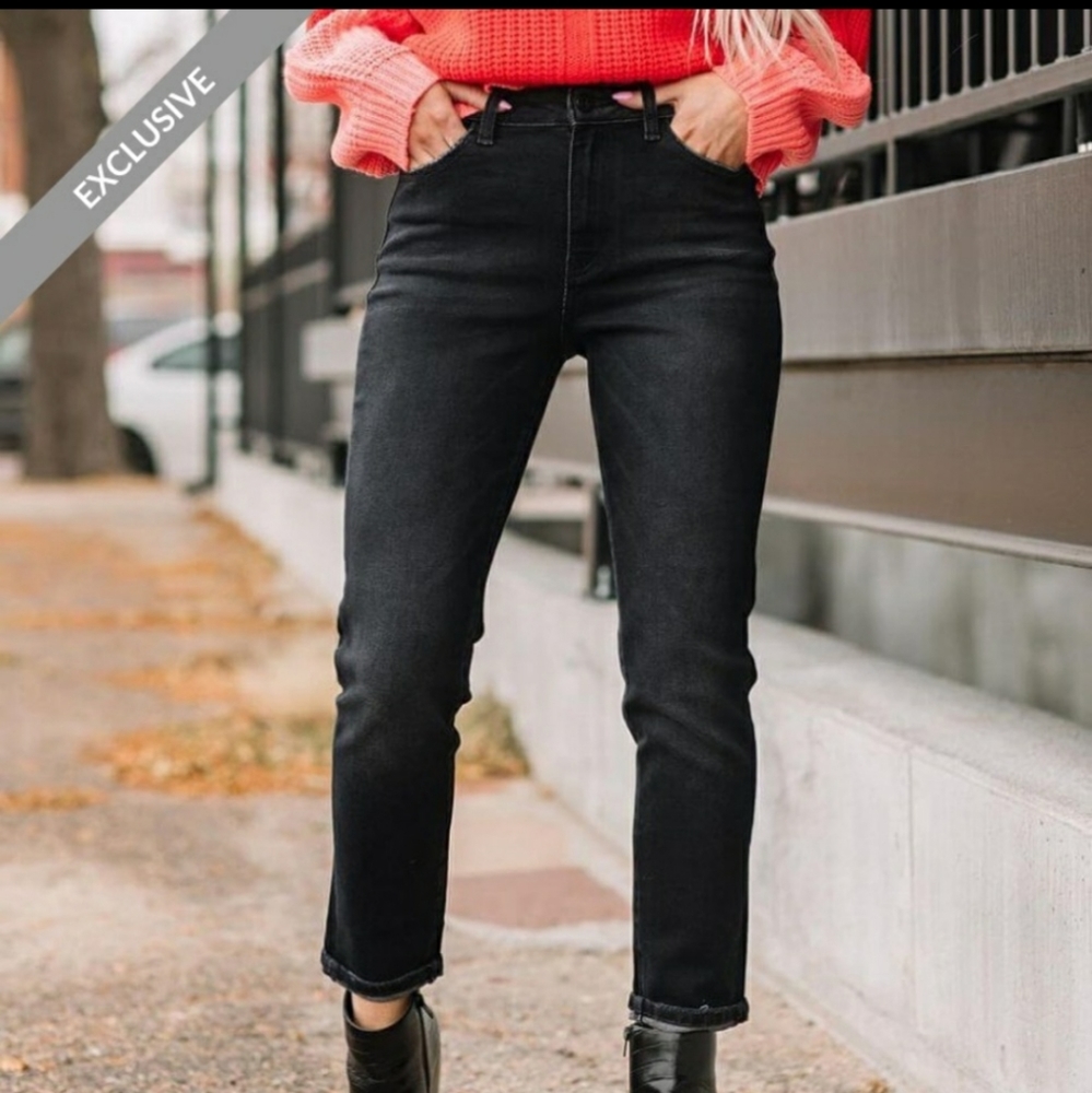 2/$50 Kancan Signature High Rise Mom Jean